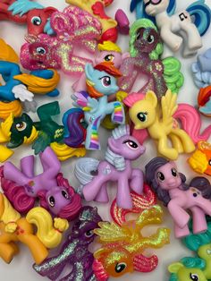 Used but in good condition with signs of wear and play.  Marks, smudges, bumps, scrapes, scratches should be expected.  If you need more photos of a specific pony please ask! Etsy limits listing photos to 10.  Authentic ponies from blind bags. All are from different waves and generations. My Little Pony Figures, Blind Bags, Christmas Wishes, Mini Figures, My Little Pony, Toys Games, Doll Toys, Action Figures, Character Design