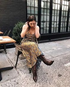 Dresses To Wear With Cowboy Boots, Thanksgiving Outfit Women Casual, Dress And Cowboy Boots Outfit, Wedding Cowboy Boots, Western Boots Outfit, Cowboy Boot Outfits, Dresses With Cowboy Boots, Thanksgiving Outfit Women, Thanksgiving Dress