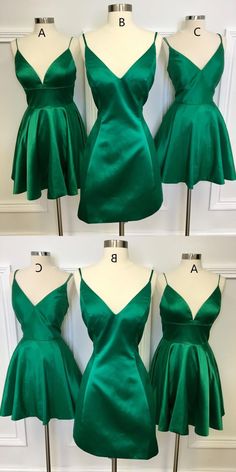 Simple A-line Short Homecoming Dresses,Emerald Green Satin Hoco Dresses,Cheap Homecoming Dresses Under 100,Back to School Dresses,SF0067 on Storenvy 8th Grade Dance Dresses, Homecoming Dresses Under 100, Junior Homecoming Dresses, Satin Hoco Dress, Dresses Hoco, Green Homecoming Dresses, Hoco Dresses Short, Cheap Homecoming Dresses, Gaun Fashion