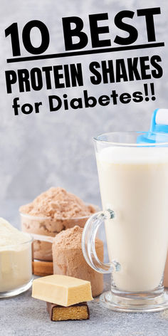 Stay energized and satisfied with these 10 best protein shakes recommended by dietitians for individuals managing diabetes. Shop confidently knowing these shakes support blood sugar management. Best Milk For Diabetics, Protein Shake Recipes For Diabetics, Protein Shakes For Diabetics, Shakes For Diabetics, High Protein Breakfast Shakes, Sugar Free Protein Shakes, Breakfast Shakes Protein, Fitness Protein Shakes, Coffee Protein Smoothie