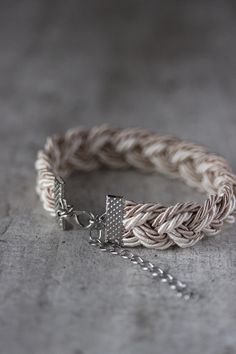 Braided Cord Bracelet Trendy Light Beige Rope Bracelet Turks - Etsy White Braided Bracelet With Adjustable Cord, Silver Braided Bohemian Bracelets, Bohemian Silver Braided Bracelet, White Braided Jewelry As A Gift, White Braided Jewelry Gift, White Braided Bohemian Bracelets, White Bohemian Braided Bracelet, White Braided Beaded Bracelets As Gift, White Braided Adjustable Beaded Bracelets