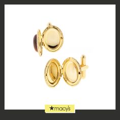 in stock Oval Gold Jewelry For Business, Oval Yellow Gold Jewelry For Business, Elegant Oval Cufflinks For Formal Occasions, Classic Yellow Gold Oval Cufflinks, Classic Oval Yellow Gold Cufflinks, Elegant Yellow Gold Oval Cufflinks, Elegant Oval Cufflinks For Business, Gold Clip-on Cufflinks Gift, Classic Gold Oval Cufflinks