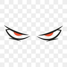 an evil face with red eyes and long eyelashes