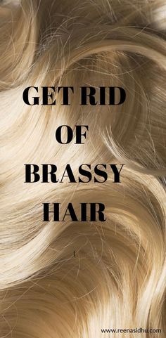 How To Get Rid Of Brassy Hair With Vinegar. Here you will find tips to use vinegar to fix brassy hair. #brassy brunette hair #brassy blonde hair #brassy hair #fix brassy hair #toning brassy hair Hair Problems Solutions