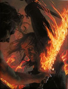 A Song of Ice & Fire - Game of Thrones - Art - Sandor Clegane Vs Thoros Of Myr___©__!!!! Beric Dondarrion, Fire Book, Song Of Ice And Fire, The Hound, Ice And Fire, Fire Art