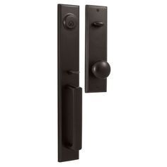 an image of a door handle and knob