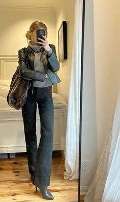 Turtleneck Outfit, Autumn Outfit, Mode Inspiration, Looks Vintage