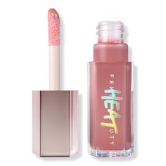 Gloss Bomb Heat Universal Lip Luminizer + Plumper - FENTY BEAUTY by Rihanna | Ulta Beauty Fenty Beauty Gloss Bomb, Gloss Labial, Luminizer, Ginger Root, Makeup Items, Makeup Pictures, Fenty Beauty, Lip Plumper, Lip Oil