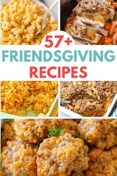 the cover of 52 + friends giving recipes, including macaroni and cheeses