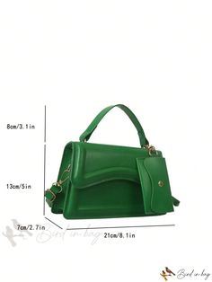 Bird in Bag - Fashionable Flap-Top Handbag with Card Holder, Ideal for Womens Daily Use Elegant Handheld Bag With Card Slots, Trendy Satchel Bag With Card Slots, Chic Shoulder Bag With Card Slots For Daily Use, Chic Shoulder Bag With Card Slots, Chic Crossbody Shoulder Bag With Card Slots, Trendy Shopping Bag With Card Slots, Trendy Green Flap Bag With Removable Pouch, Trendy Green Flap Bag For Shopping, Elegant Satchel Shoulder Bag With Card Slots