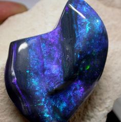 rnoon-beam:  250 carat Black Opal. Gems Jewelry, Crystal Gems