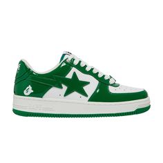 Find BAPE Sta on Editorialist. Bapesta 'Green' Bape Shoes, Bape Sneakers, Bape Sta, Pink Girly Things, Bathing Ape, A Bathing Ape, Dream Shoes, Shoe Game, Girly Things