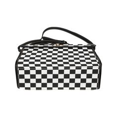 • Classic meets contemporary with our Black Checker Handbag, a stylish accessory featuring a timeless black and white checker pattern.• Embrace vintage vibes with this Retro Handbag, designed in a Mod 60s purse style that adds a touch of nostalgia to your look.• Crafted from high-grade tarpaulin, this Checker Bag offers both durability and style, making it a practical yet fashionable choice.•The black and white checker pattern print gives this Black and White Checker Satchel Handbag a modern retro feel, perfect for completing any retro-inspired ensemble.Designed in California by Trendy Hip Buys. Handmade to order from overseas.Material: high-grade tarpaulinDimensions: 10.8"(L) x 4.13"(W) x 7.87"(H),Two internal pockets for small items, one zipper pocket; Removable and adjustable shoulder s 60s Purse, Vintage Inspired Shoes, Purse Style, Vintage Style Hat, Checker Pattern, Retro Handbags, Mod 60s, Men's Vintage Style, Everyday Handbag