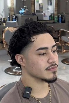 Medium Length Fade Hair Men, Hairstyles For Cowlicks Men, Latino Mens Hairstyles, Trendy Haircuts For Men Straight Hair, Mens Hairstyles For Growing Out Hair, Single Needle Tattoo Ideas For Men, Slick Back Taper Men, Mens Slickback Hairstyle