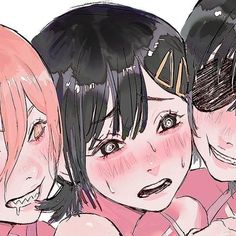 Anime Trio Icon, Kobeni Higashiyama, Arte Sketchbook, Cute Anime Profile Pictures, Discord Server, Anime Best Friends, Matching Profile Pictures, Cute Art Styles, Cute Anime Couples