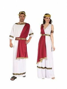 Roman Costumes, Egyptian Fancy Dress, Goddess Costumes, Roman King, Greek Outfit, Greek God Costume