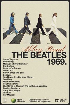 an advertisement for the beatles album