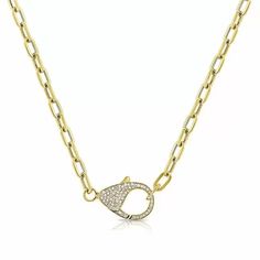 london collection 14k yellow gold oval link chain with pave diamond lobster claw clasp Diamond Flower Pendant, Silk Necklace, Blue Tourmaline, Circle Diamond, Flower Pendant Necklace, Brown Diamond, Diamond Pendant Necklace, Lariat Necklace, Pink Tourmaline