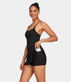 Women’s Softlyzero™ Plush Backless Active Dress - Halara Workout Dress, Ballet Dance Dress, Everyday Workout, Golf Dresses, Athletic Dress, Tennis Dress, Everyday Dresses, Yoga Studio, Piece Dress