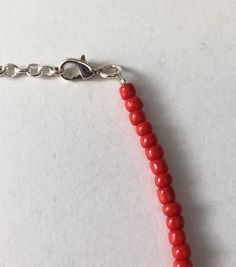 Red bead choker red seed bead choker red bead necklace | Etsy Cheap Red Beaded Necklace, Red Beaded Choker Necklace For Summer, Casual Red Beaded Necklace, Red Tiny Beads Choker Jewelry, Adjustable Red Beaded Choker, Red Choker Necklace, Summer Choker, Red Choker, Choker Handmade