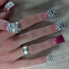 Long Island Medium Nails, Duck Nails Mcbling, Nail Ideas Short Black, Flare Nails Acrylics, Duckbill Nails, 2010s Nails, Ducks Nails, Duck Flare Nails