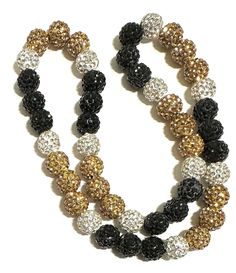 PRICES MAY VARY. Stretches Over Head 10mm 6 Row Crystal Bead Balls Durable Nylon Stretch Cord Black Crystal Beaded Necklace With Round Beads, Crystal Beaded Necklace With Rhinestones, Crystal Beaded Necklaces With Rhinestones, Adjustable Rhinestone Necklaces With Round Beads, Adjustable Rhinestone Necklace With Round Beads, Luxury Black Jewelry With Polished Beads, Black Sports Jewelry With Round Beads, Affordable Black Crystal Bracelet With Round Beads, Glamorous Black Rhinestone Crystal Necklace