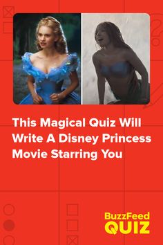 the movie poster for this disney princess movie starring you