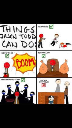 comic strip about things that people can do