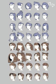 the various hairs styles for different people