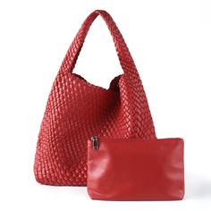 Free U.S. shipping. Style:  , color:Red, suite for season：Spring, Summer, Autumn ，Beach, Going out, Travel, Material PU, Red Woven Vegan Leather Basket Bag Handbags With Purse Insert Red Rectangular Hobo Bag With Large Capacity, Large Capacity Red Rectangular Hobo Bag, Red Bag With Braided Handles For Errands, Large Capacity Red Shoulder Bag For Summer, Red Summer Bag For Errands, Red Summer Bags For Errands, Summer Large Capacity Red Shoulder Bag, Summer Red Hobo Bag For Everyday Use, Red Summer Hobo Bag For Everyday Use