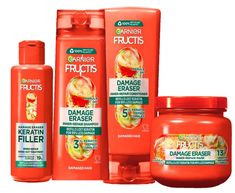 Garnier Shampoo, Keratin Oil, Garnier Fructis, Keratin Complex, Repair Mask, Marula Oil, Damaged Hair, Hair Products, Smell Good