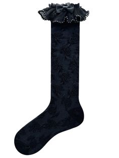 This price is for a pair of stockings only, others are not included.   	 		 			Size 			Free Size 		 		 			Length 			28 Elegant Black Fitted Knee-high Socks, Elegant Knee-high Stockings, Elegant Black Knee-high Socks, Elegant Fitted Socks For Party, Elegant Fitted Knee-high Socks For Party, Elegant Knee-high Stockings For Spring, Elegant Black Socks For Spring, Elegant Knee-high Socks For Winter, Elegant Knee-high Winter Stockings