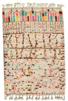 Illuminate Collective handmade Moroccan Rug Riad - 3'10 x 5'10 - 1.16 m x 1.77 m Moroccan Market, Beni Rugs, Moroccan Design, Every Color, Vintage Moroccan Rugs, Types Of Rugs, Moroccan Rugs, Best Interior Design, Vintage Moroccan