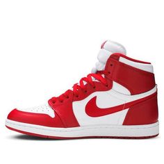 Nike Air Jordan 1 Retro High '85 OG 'New Beginnings' Varsity Red/White/Black CQ4921-601 Air Jordan 1 Shoes, Jordan 1 Shoes, Vapour Max Nike, Nike Sacai, Nike Air Jordan 1 Retro, Jordan Red, Womens Air Jordans, Air Jordan 1 Retro High, Nike Air Jordan 1