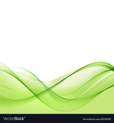 an abstract green background with wavy lines