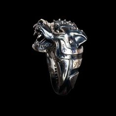 Capitan "Good Boy" Bull Dog Ring Boy Ring, Magic Rings, Tea Jewelry, Ring Boy, Silver Jewelry Diy, Diamond Fashion Jewelry, Dog Ring, Viking Pendant, Good Boy