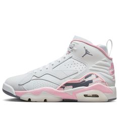 (WMNS) Air Jordan MVP 'Shy Pink' FB9019-106 Pink Jordans Outfit, Jordan Pink, Nike Air Women, Pink Jordans, Jordan Outfit, Jordans Women, Air Jordan 5, Air Jordan 6, Jordan 6