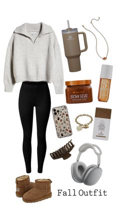 Cute Easy Outfits For School, Simple Outfits For School, Trendy Outfit Ideas, Cozy Fall Outfits, Fall Fit, Fall Outfit Ideas