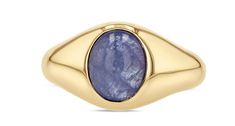 The Skeie's Tanzanite Signet Ring - Skeie's Jewelers Clean Gold Jewelry, Tanzanite Gemstone, December Birthstone, Pure Gold, 14kt Gold, Signet Ring, Luxury Jewelry, Ring Set, Gold Jewelry