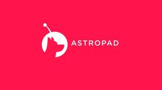 the astropad logo on a pink background