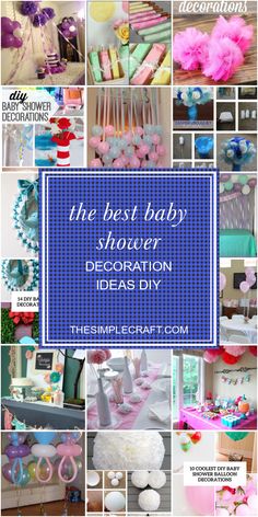 the best baby shower decoration ideas diy