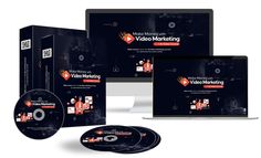 the video marketing course is displayed on multiple devices