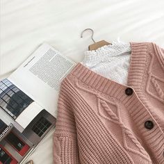 Style: commuting Size: one size Color: pink, black, khaki, white, blue Loose Coat, Loose Coats, Wrap Jacket, Button Sweater, Black Khakis, Occasion Dresses, Pink Black, Women Long Sleeve, White Blue