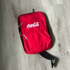 Coca-Cola Lunch Backpack Brand New Shoulder Or Cross Body Carry Front Pocket And Inside Pocket One Strap Hold Coca Cola Mini, Coca Cola Glass Bottle, Coca Cola Can, Coca Cola Merchandise, Always Coca Cola, Backpack Brands, Inside Pocket, Coca Cola, New Color