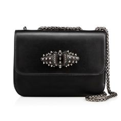 Bags - Sweet Charity Small Chain Bag - Christian Louboutin Louboutin Online, Sweet Charity, Christian Louboutin Outlet, Perfect Purse, Christian Louboutin Women, Evening Purse, Hermes Handbags, Burberry Handbags, Genuine Leather Handbag