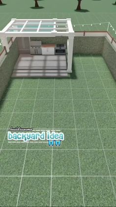 bloxburg small house layouts Bloxburg Backyard Kitchen Ideas, Bloxburg Backyards Ideas, Cute Bloxburg Backyard, Small Backyard Ideas Bloxburg, Backyard Ideas On Bloxburg, Bloxburg Barbecue Ideas, Bloxburg Garden Ideas Backyard, Back Garden Bloxburg, Small Bloxburg Backyard Ideas