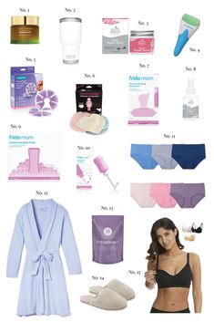 the contents of a woman's personal care routine including products, and other items