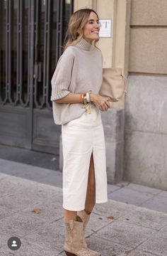 Spring Closet, Copenhagen Fashion, Summer Chic, Cindy Crawford, White Skirt, Looks Chic, Fall Style, Dress Code, Winter Outfit