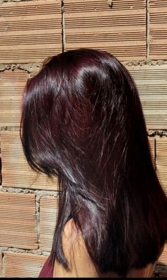 Virgin Black Hair, Dark Cherry Hair, Hair Color Cherry Coke, Black Cherry Hair, Dark Red Hair Color