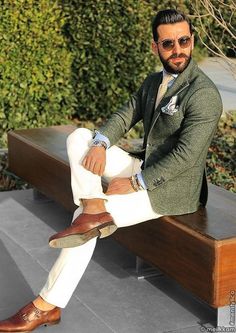 Blazer Outfits Men, Mens Fashion Blazer, Formal Mens Fashion, Classy Men, Mens Fashion Classy, Mens Fashion Casual Outfits, Wedding Suits Men, Green Coat, Mens Fashion Suits